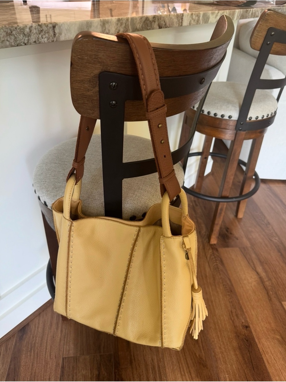 The Sak Los Feliz Medium Tote in Buttercup